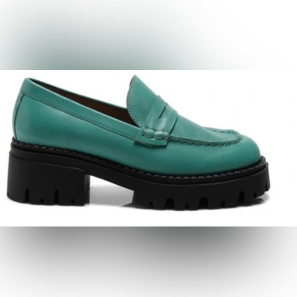 Free People Shoes - Free People -like new- Lyra Lug Sole Loafer (Mountain Spring) - size 38 /8